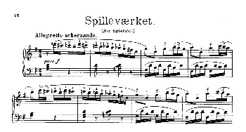 Six Humorous Bagatelles Op.11(钢琴谱) 卡尔·奥古斯特·尼尔森
