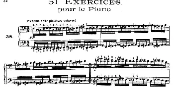 51 Exercises, WoO 6(钢琴谱) Brahms·Johannes(勃拉姆斯）