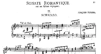 Sonate Romantique Op.3(钢琴谱) 华金·图里纳