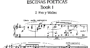Escenas Poeticas(钢琴谱) 恩里克·格拉纳多斯