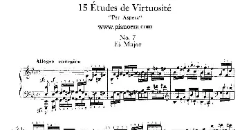 15 Etudes de Vortuosite Op.72(钢琴谱) 莫里兹·莫什科夫斯基