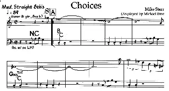 Choices(钢琴谱)