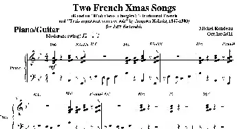 Two French Xmas Songs(钢琴谱)