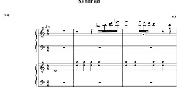 Kindred (钢琴谱)
