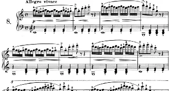 25首车尔尼Op.748练习曲(钢琴谱) 车尔尼