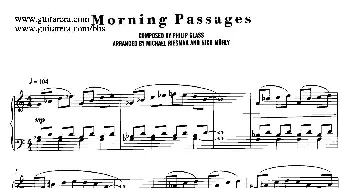电影《时时刻刻》配乐 2. 清晨时光 Morning Passages(钢琴谱) 菲利普·格拉斯(Philip Glass)