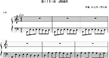 Billie Jean(钢琴谱) 迈克尔·杰克逊