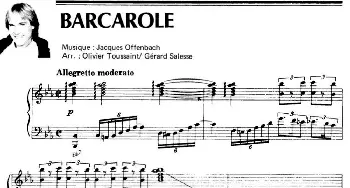BARCAROLE(钢琴谱)