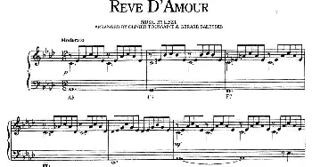 Reve D'Amour(钢琴谱)