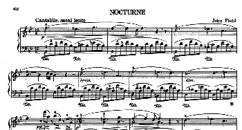 Nocturne No.5 in B-flat Major(钢琴谱) 约翰·菲尔德(John Field）