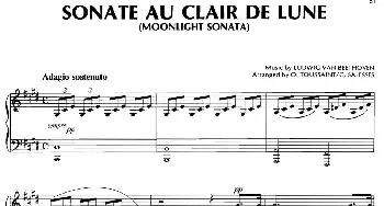 SONATE AU CLAIR DE LUNE(钢琴谱)