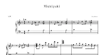 Michiyuki(钢琴谱) 尾浦游纪