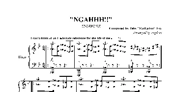 NGAAHH!(钢琴谱)