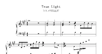 true light(钢琴谱) 宫本骏一
