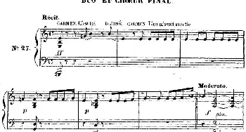Carmen for Solo Piano(钢琴谱) 乔治·比才