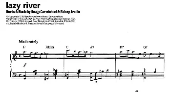 Lazy River(钢琴谱) Hoagy Carmichael & Sidney Arodin