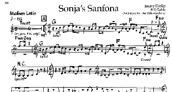 Sonja's Sanfona(钢琴谱)