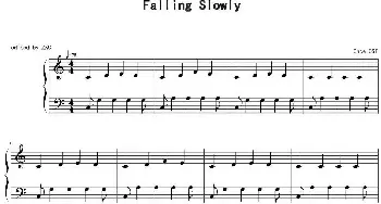 Falling Slowly(钢琴谱)