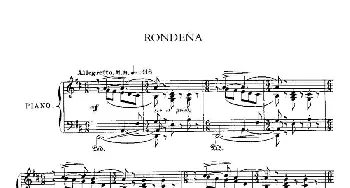 Iberia Suite Rondena(钢琴谱) 阿尔贝尼兹