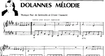 DOLANNES MELODIE(钢琴谱)