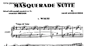 Masquerade Suite(钢琴谱) 哈恰图良