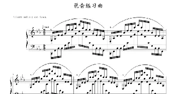 琶音练习曲(钢琴谱) 肖邦-chopin