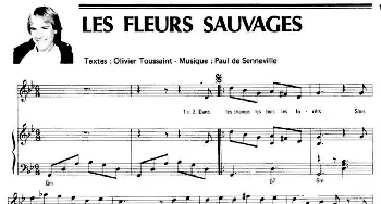 LES FLEURS SAUVAGES(钢琴谱)