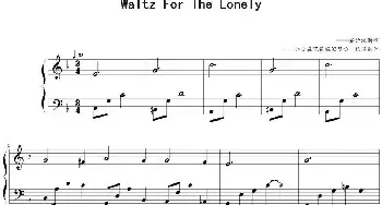 Waltz For The Lonely(钢琴谱) 乔治·温斯顿