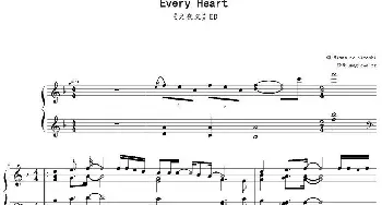 Every Heart(钢琴谱) Minna no Kimochi作曲 magicwaltz修改