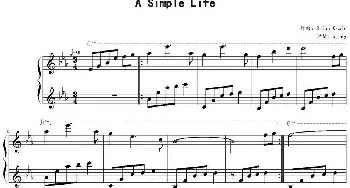 A Simple Life(钢琴谱) Brian Crain作曲 x_rey听记