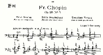 肖邦《练习曲》Fr.Chopin Op.25 No5-2(钢琴谱) Godowsky改编