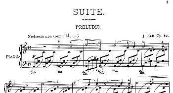 a小调第一组曲 Op.69 (钢琴谱) 约瑟夫·乔西姆·拉夫