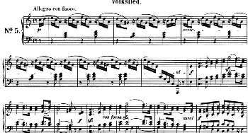 门德尔松无词歌Op.53(钢琴谱) 门德尔松