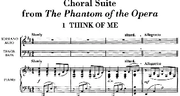 Choral Suite from The Phantom of the Opera(钢琴谱)