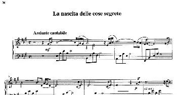 La nascita delle cose segrete(钢琴谱) Ludovico Einaudi