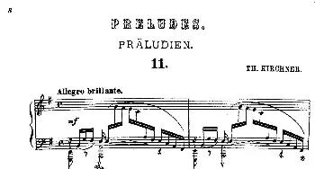 16 Preludes Op.9(钢琴谱) 狄奥多·柯希纳