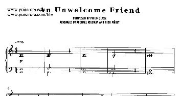 电影《时时刻刻》配乐 5. 冷漠的朋友 An Unwelcome Friend(钢琴谱) 菲利普·格拉斯(Philip Glass)