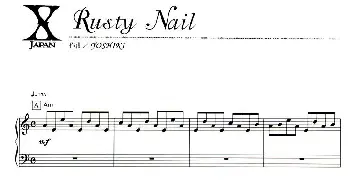 Rusty Nail(钢琴谱)