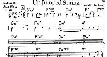 Up Jumped Spring(钢琴谱)