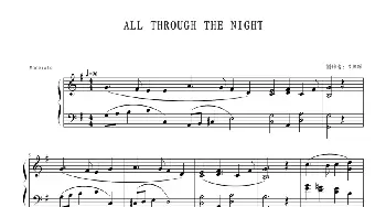 ALL THROUGH THE NIGHT(钢琴谱) sum