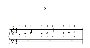 非连音练习 2(钢琴谱)