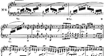 门德尔松无词歌Op.38(钢琴谱) 门德尔松