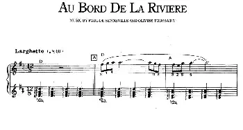 Au bord de la riviere(钢琴谱)