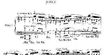 伊贝利亚组曲 JEREZ(钢琴谱) 埃赛克·阿尔贝尼兹