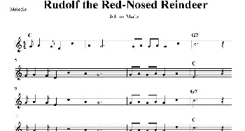 电子琴谱 | Rudolf the Red-Nosed Reindeer