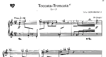 电子琴谱 | Toccata Troncata(断奏托卡塔)索非亚·阿斯戈托芙娜·古拜杜丽娜(Sofia Asgatovna Gubaidulina)