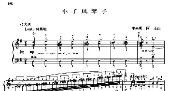 手风琴谱 | 小手风琴手(带指法)李未明 阿土