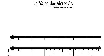 手风琴谱 | 永恒华尔兹(​La Valse Des Vieux Os）