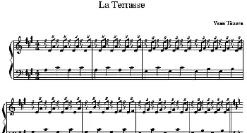 手风琴谱 | La Terrasse