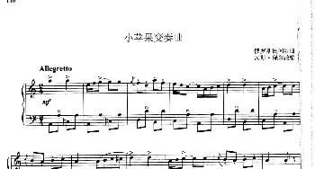 手风琴谱 | 小苹果变奏曲(汉斯·保尔改编版)俄罗斯民间舞曲 汉斯·保尔改编